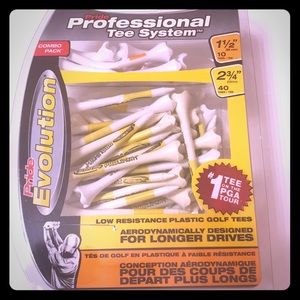 Golf tee combo pack. 2/$5